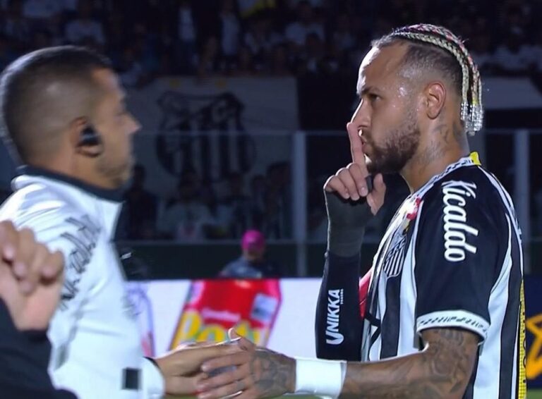 Neymar Se Irrita com Provocações e Lamenta Derrota do Santos para o Mirassol