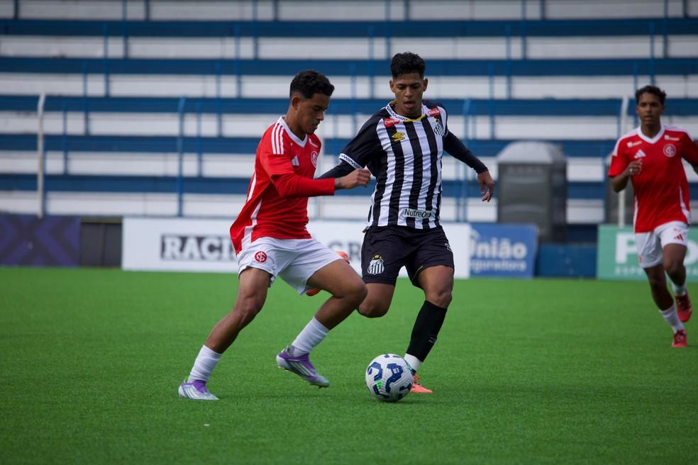 Inter x Santos no Brasileirão Sub-20