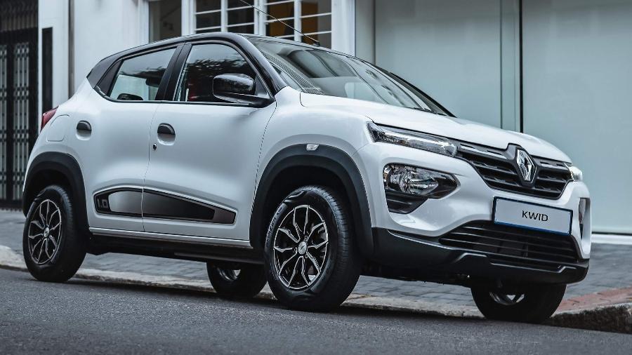 Carro mais barato do Brasil, Renault Kwid básico ficou R$ 13.400 mais barato e agora está à venda por R$ 67.290.
