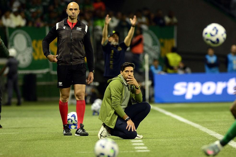Abel Ferreira em Palmeiras x Mirassol