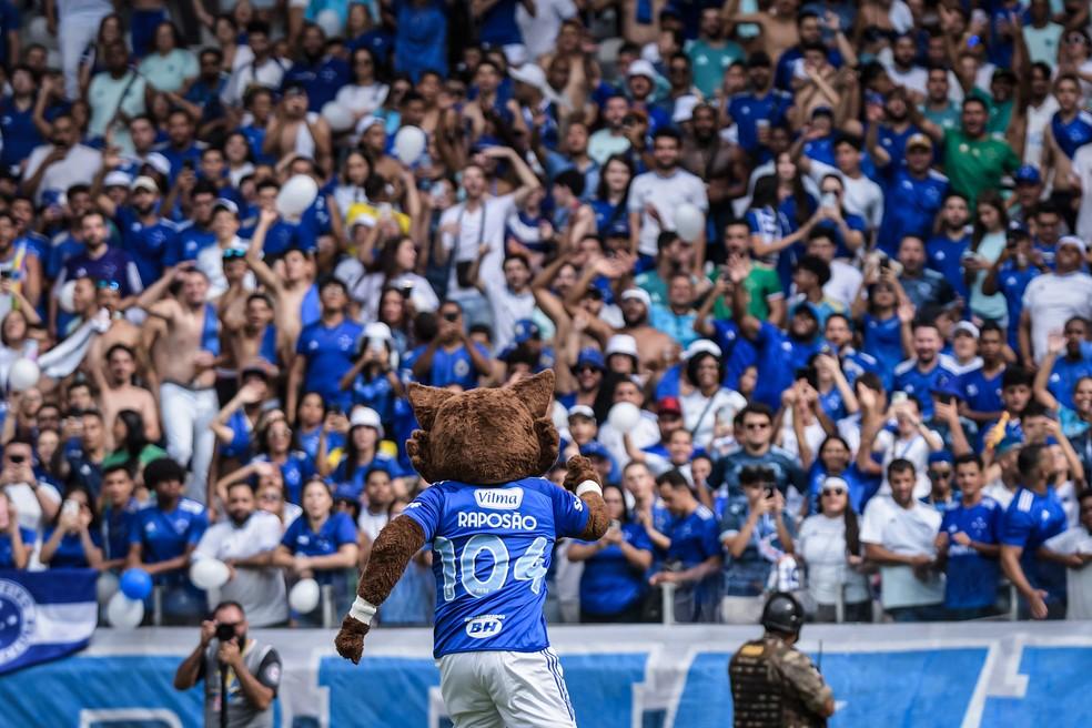 Torcida do Cruzeiro no Mineirão