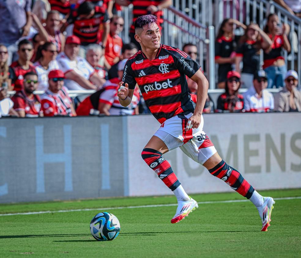 Alcaraz em Flamengo x São Paulo