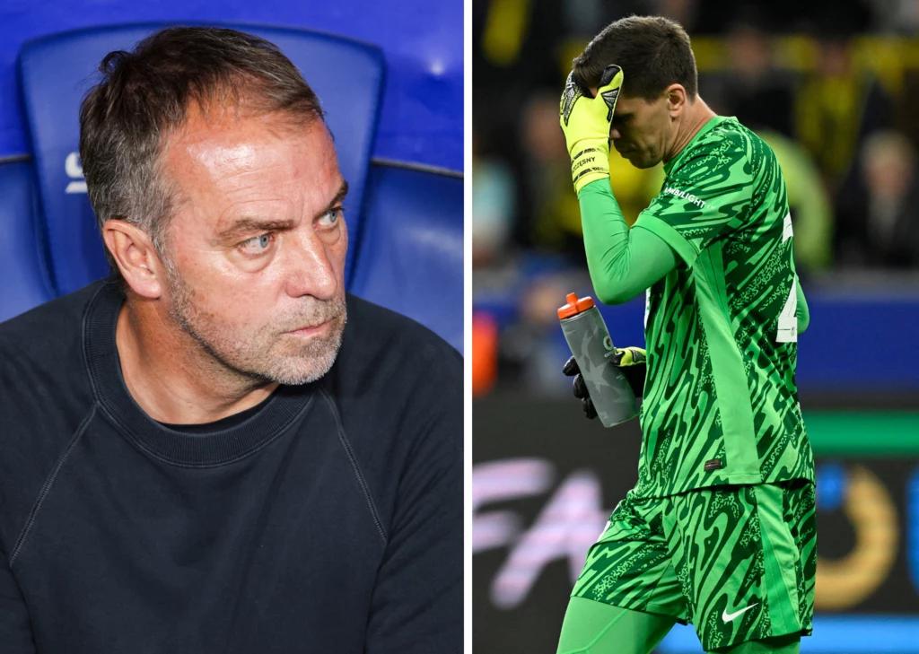 Hansi Flick e Wojciech Szczęsny