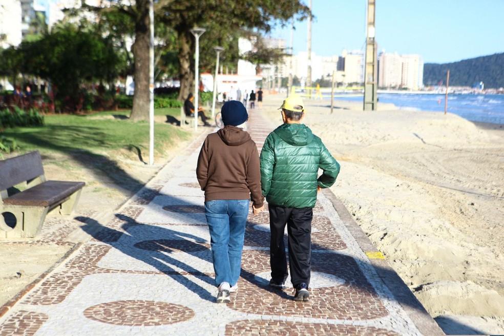 Inmet alerta para queda de temperatura na Baixada Santista