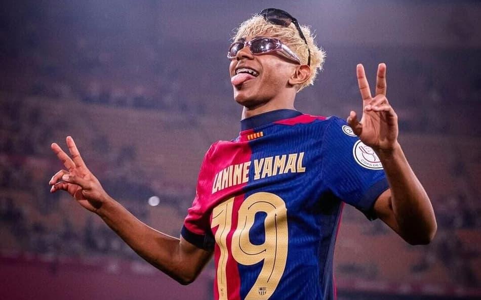 Lamine Yamal, jogador do Barcelona