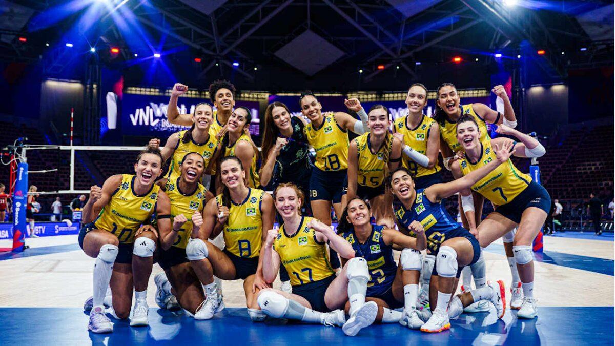 Brasil na Liga das Nações de Vôlei (VNL) feminino 2025.