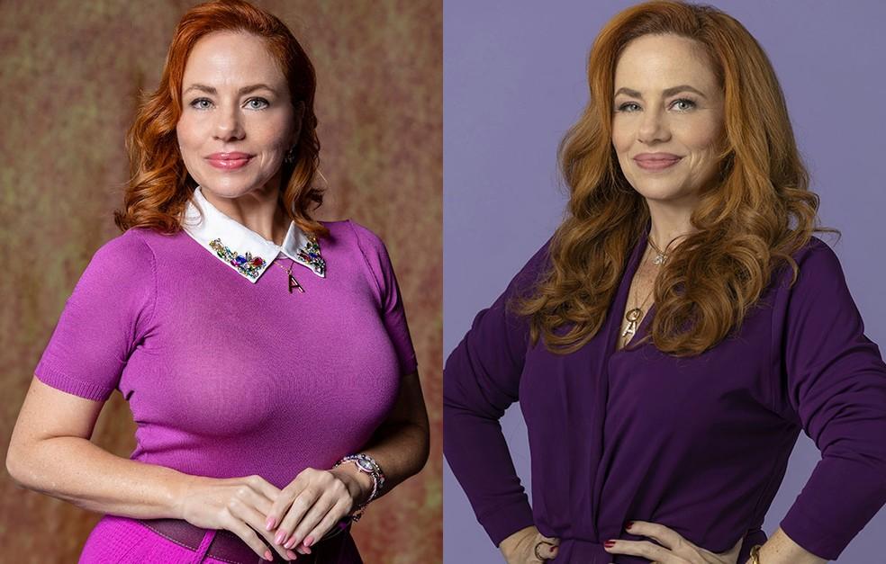 Antes e depois de Aldeíde em Vale Tudo