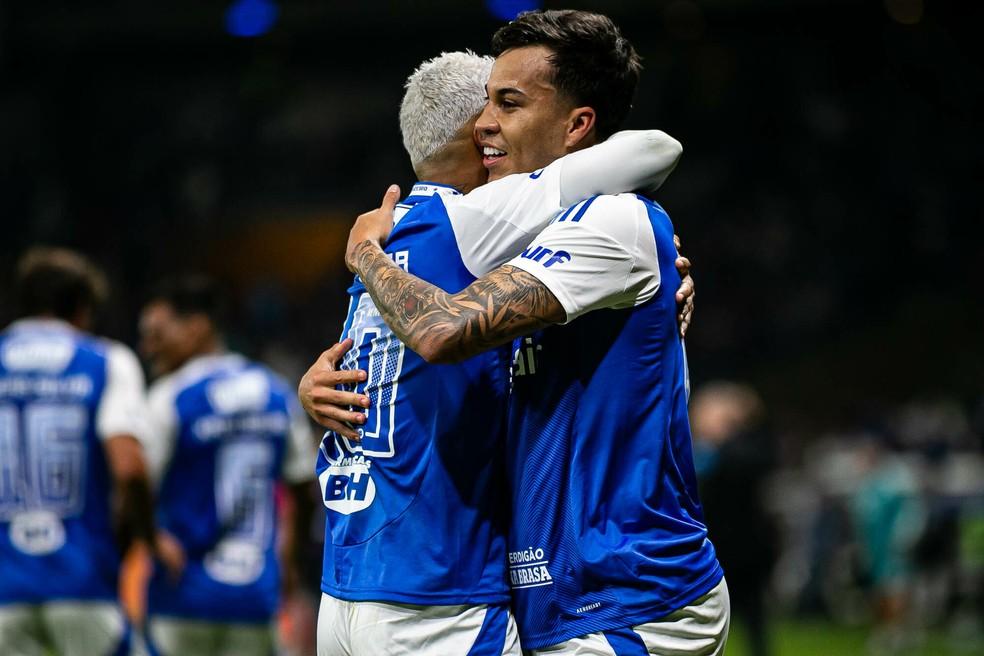 Matheus Pereira e Kaio Jorge - Cruzeiro x Grêmio - Brasileirão - Mineirão