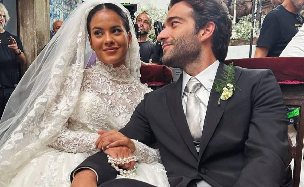 Bella Campos e Humberto Carrão