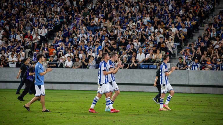 Real Sociedad sofre derrota em amistoso no Japão e se prepara para próximos desafios
