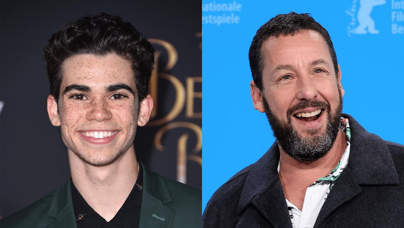 Cameron Boyce em 2017; Adam Sandler.
