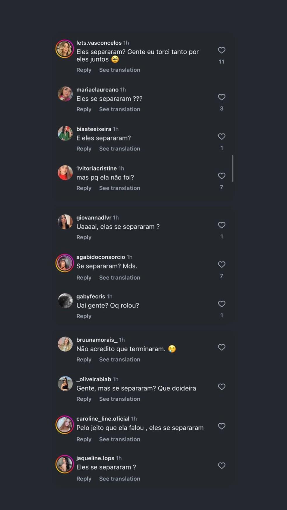 Internautas especulam fim do relacionamento de MC Daniel e Lorena Maria