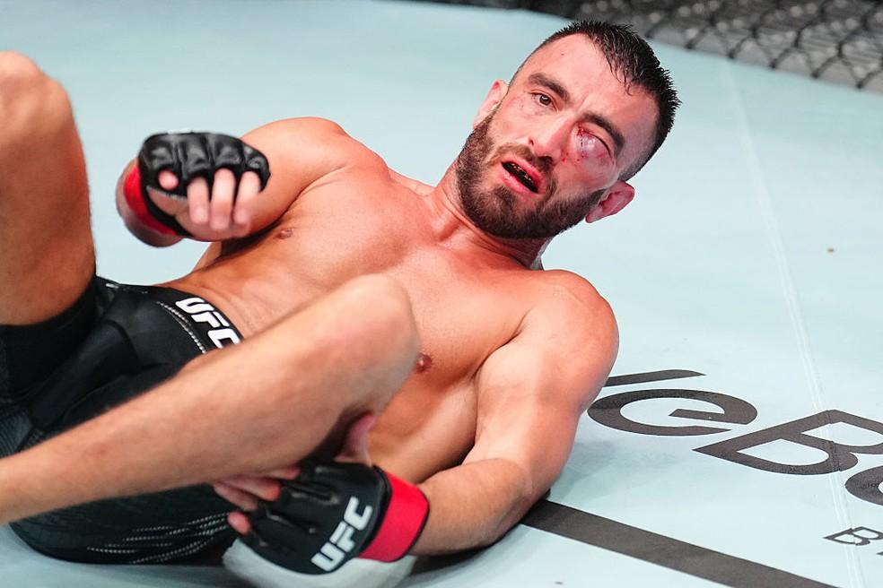 Mohammad Yahya foi castigado pelo adversário no UFC Fight Night