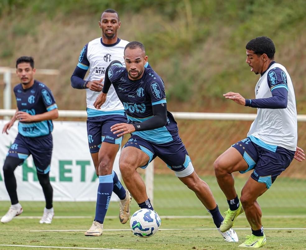 Treinamento dos atletas no CT do Mirassol