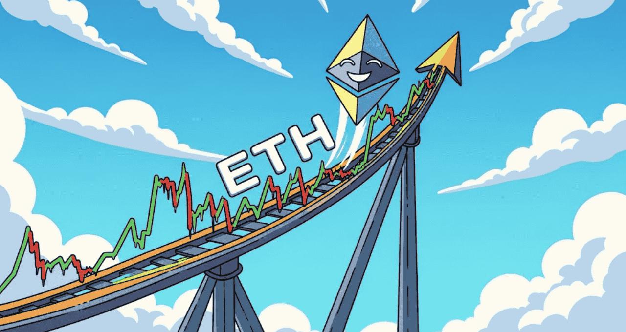 Ethereum (ETH) em alta