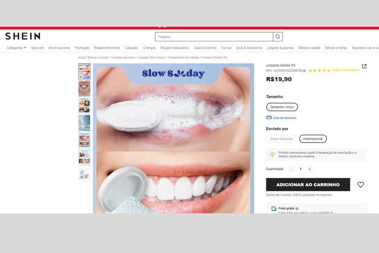 Produtos proibidos e piratas vendidos livremente em marketplaces.