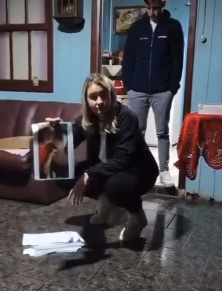 Mulher viraliza ao fazer “chá revelação” para expor traições do marido