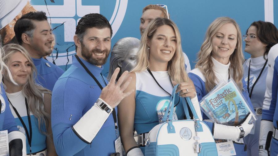 Tapete Vermelho da première de 'Quarteto Fantástico' em Los Angeles.