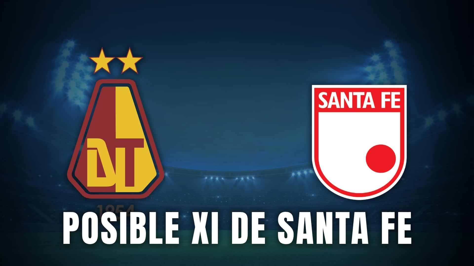 Independiente Santa Fe e Tolima: prováveis escalações