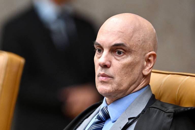 Alexandre de Moraes em reunião no STF