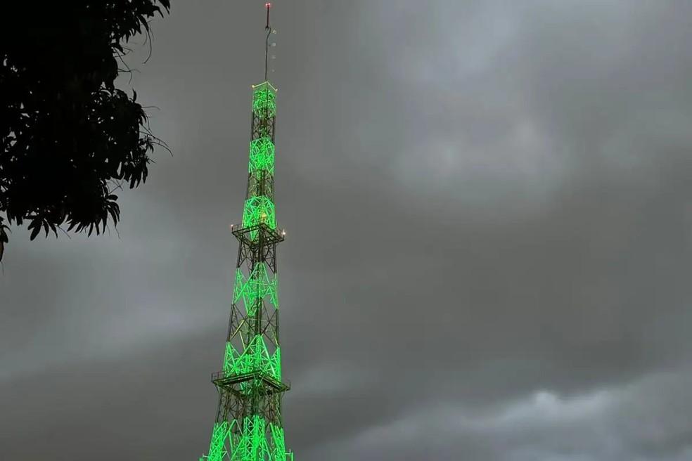 Céu nublado em Campo Grande