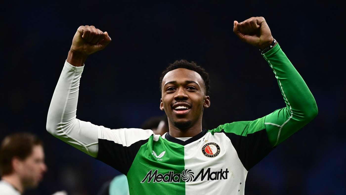 Feyenoord em ação na Champions League