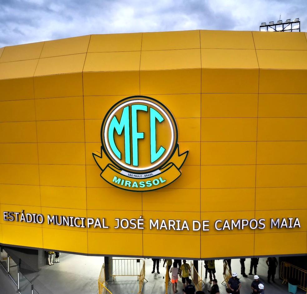 Estádio José Maria de Campos Maia, o Maião, em Mirassol