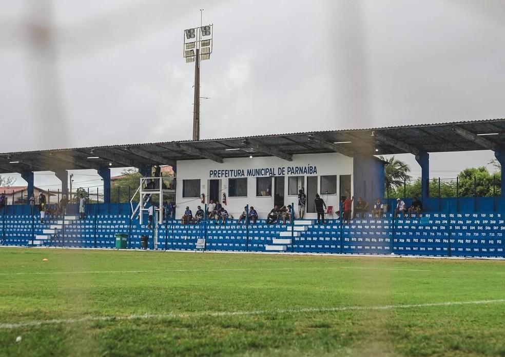 Estádio Pedro Alelaf, em Parnaíba