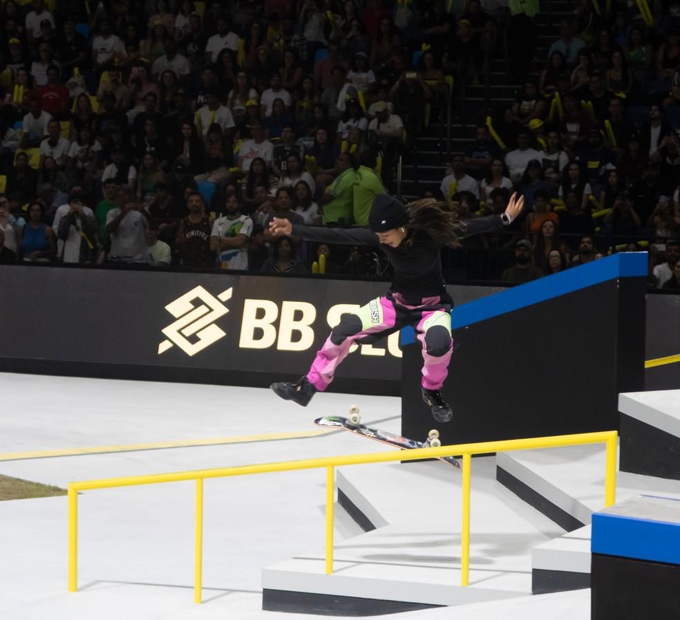 Rayssa Leal será uma das atrações da etapa brasiliense da Liga Mundial de Skate Street
