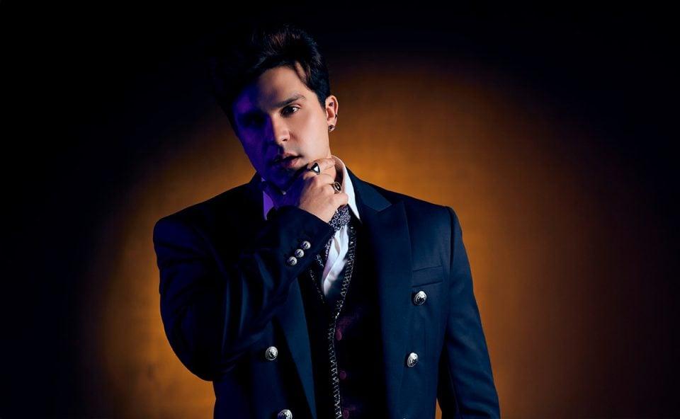 Luan Santana durante gravação do DVD em Curitiba