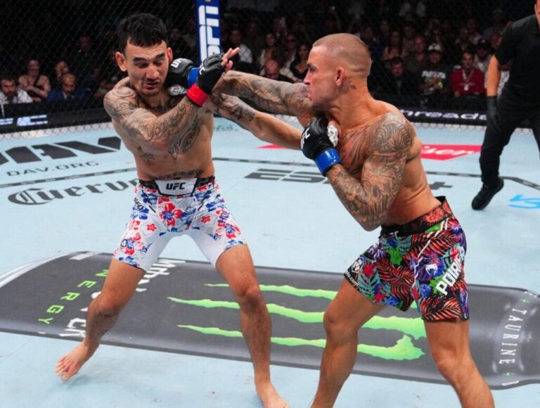 Dustin Poirier se despede do MMA em combate emocionante contra Max Holloway no UFC 318