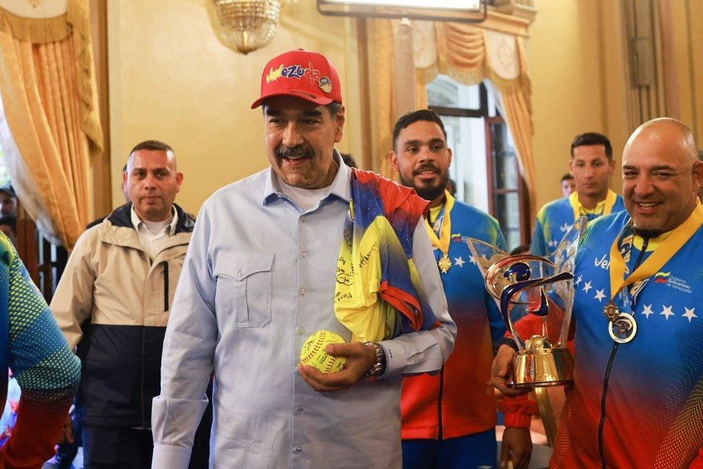 Nicolás Maduro durante anúncio sobre operações da Chevron