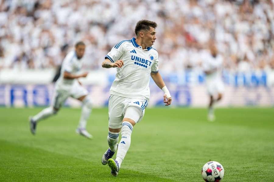 FC Copenhagen em ação durante amistoso contra Hamburger SV