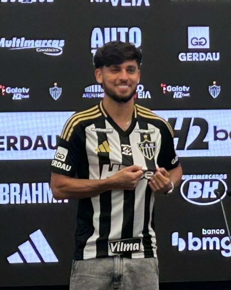 Atacante Biel é apresentado e já está pronto para estrear pelo Atlético-MG
