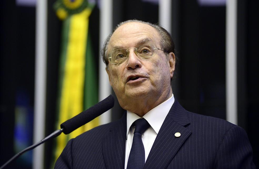 Paulo Maluf durante discurso