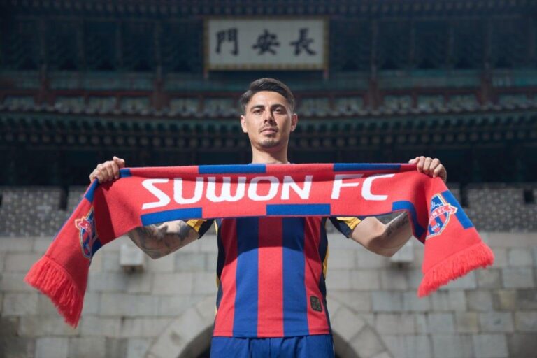 Willyan Barbosa é o novo reforço do Suwon na K League 1