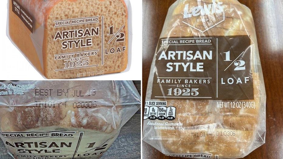 Lewis Bake Shop bread recalled