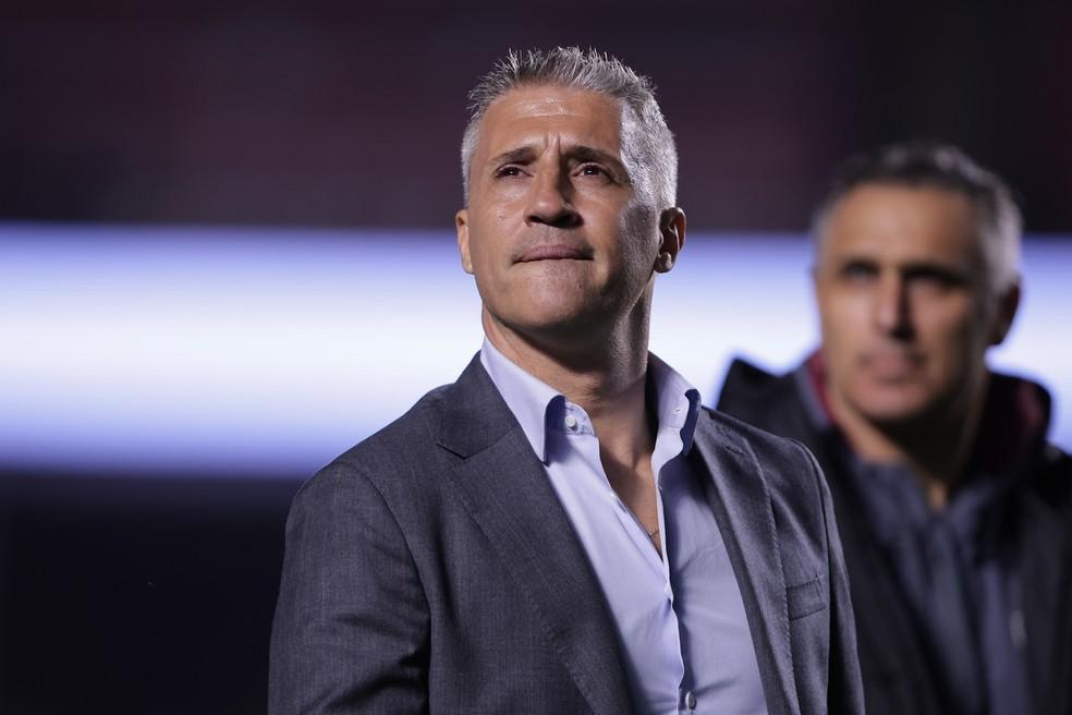 Hernán Crespo em São Paulo x Corinthians