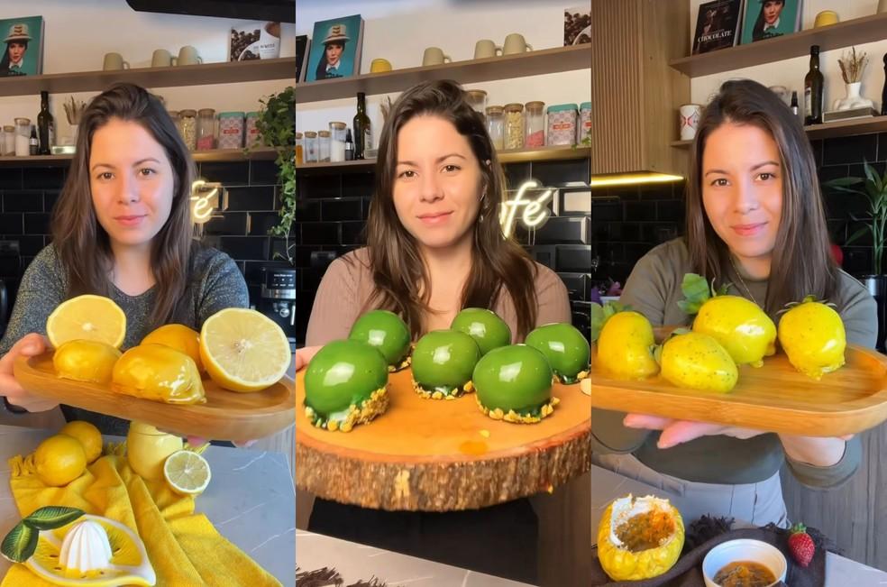 Nanda Vasconcelos ganhou mais de 40 mil seguidores no TikTok após compartilhar as frutas do amor