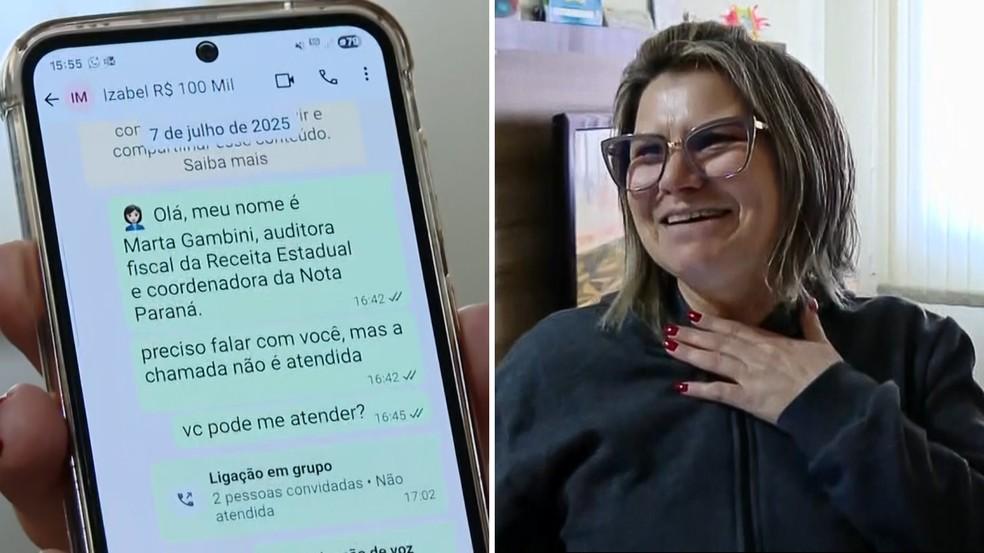 Moradora de Curitiba ganhou R$ 100 mil no sorteio do Nota Paraná