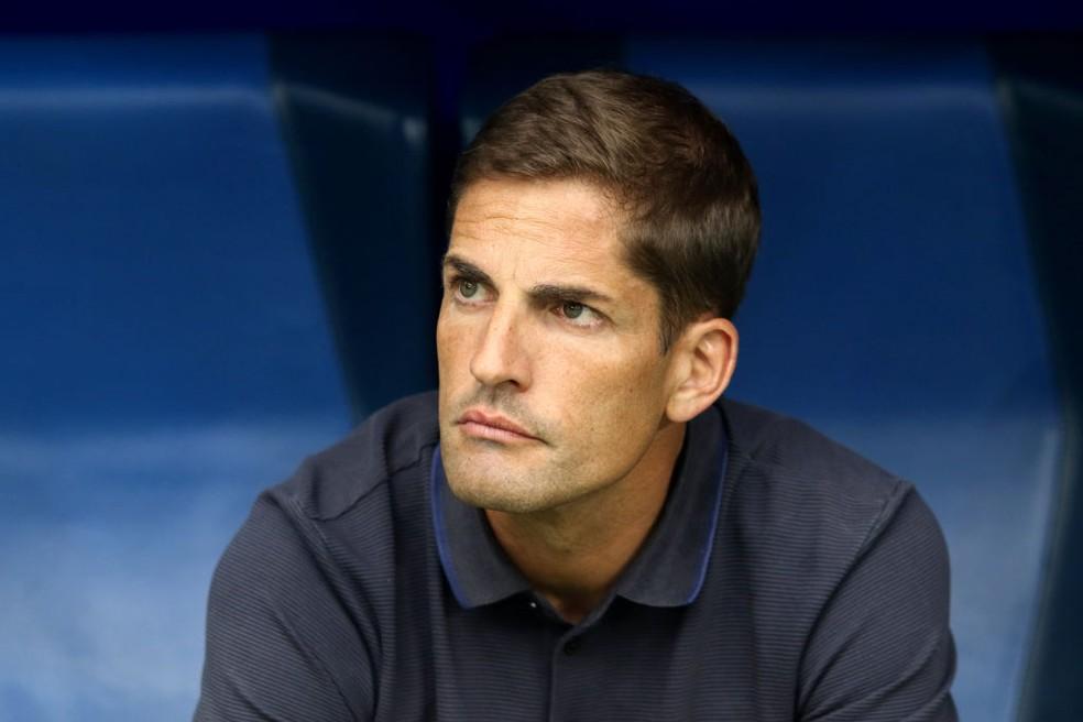 Robert Moreno durante a partida em que o FC Sochi sofreu três gols em 10 minutos