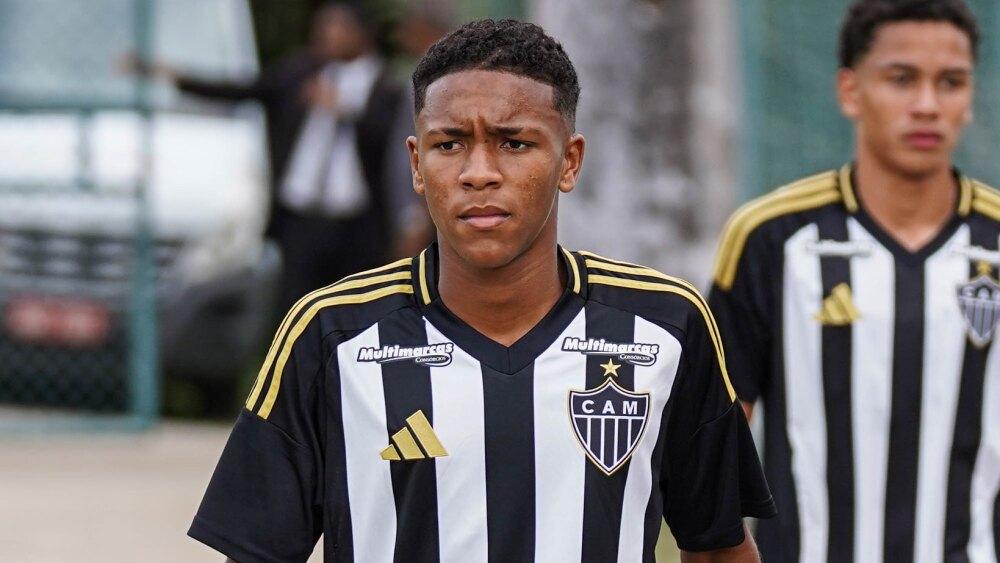 Gabriel Veneno, principal joia das categorias de base do Atlético