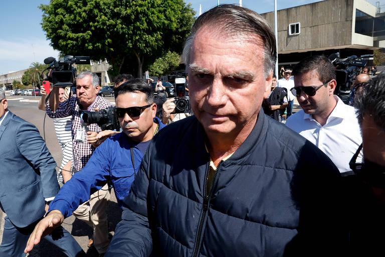 O ex-presidente Jair Bolsonaro