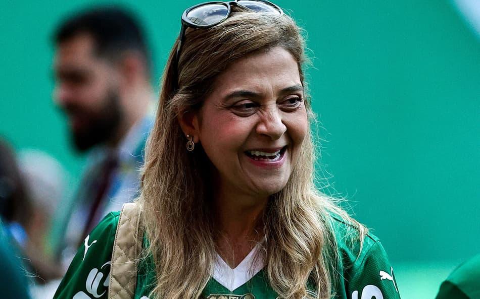 Leila Pereira, presidente do Palmeiras