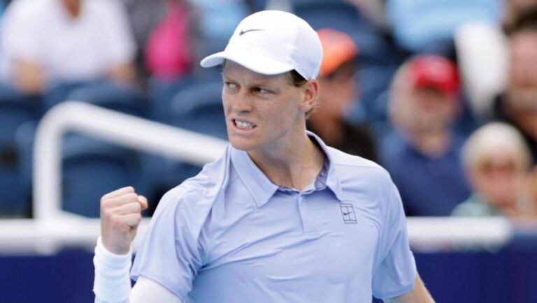 Jannik Sinner domina Auger-Aliassime e avança para as semifinais em Cincinnati