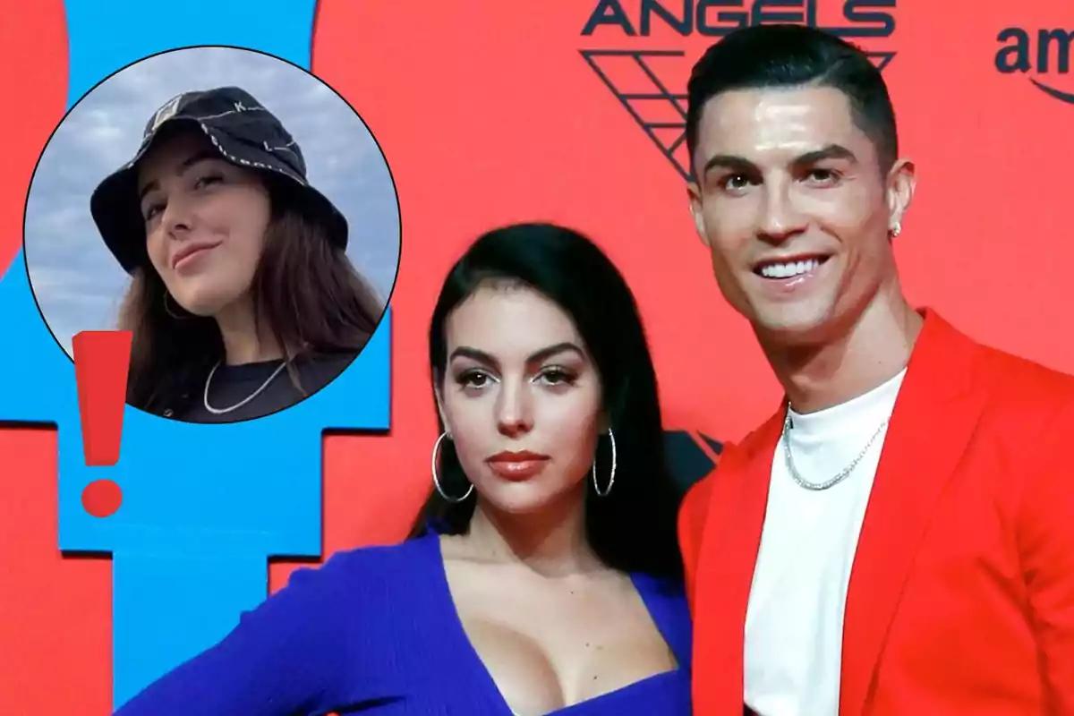 Cristiano Ronaldo e Georgina Rodríguez em evento