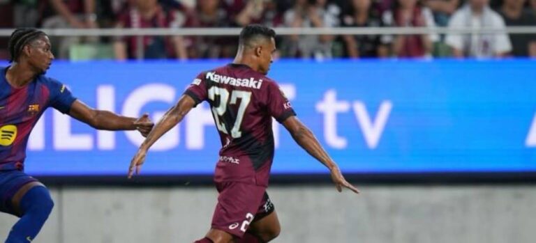 Vasco retoma interesse em Erik do Vissel Kobe para reforçar o ataque em 2025