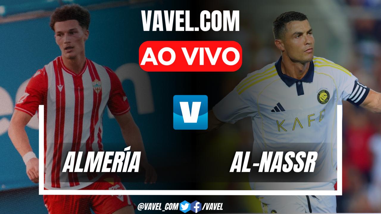 Almería x Al-Nassr AO VIVO, jogo em tempo real em Amistoso Internacional