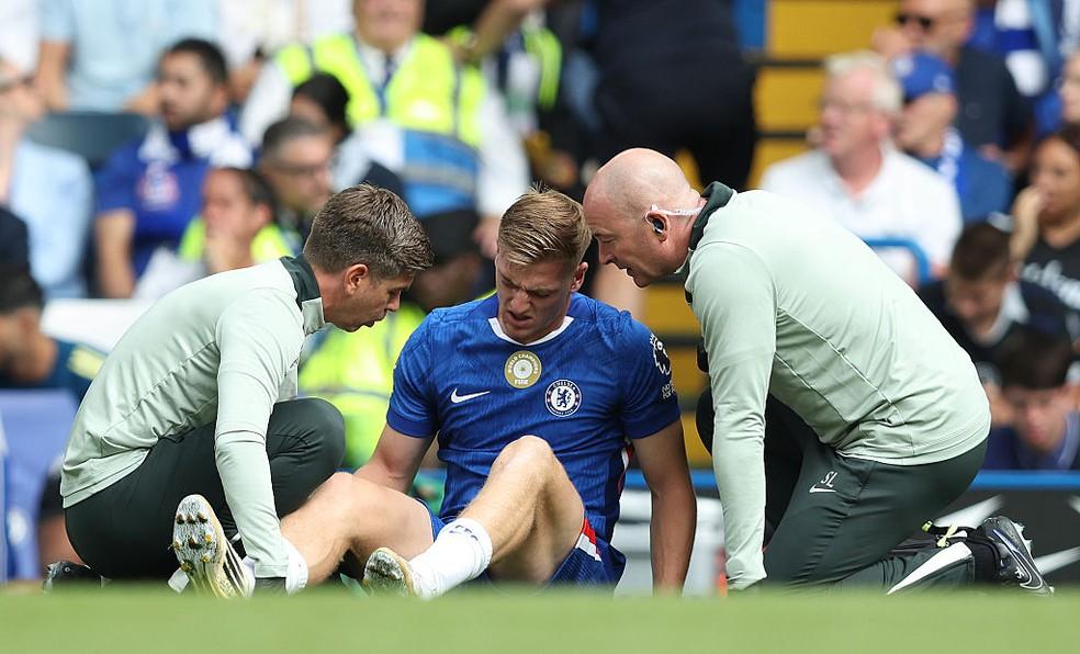 Delap sente a coxa e pode desfalcar o Chelsea por até 8 semanas