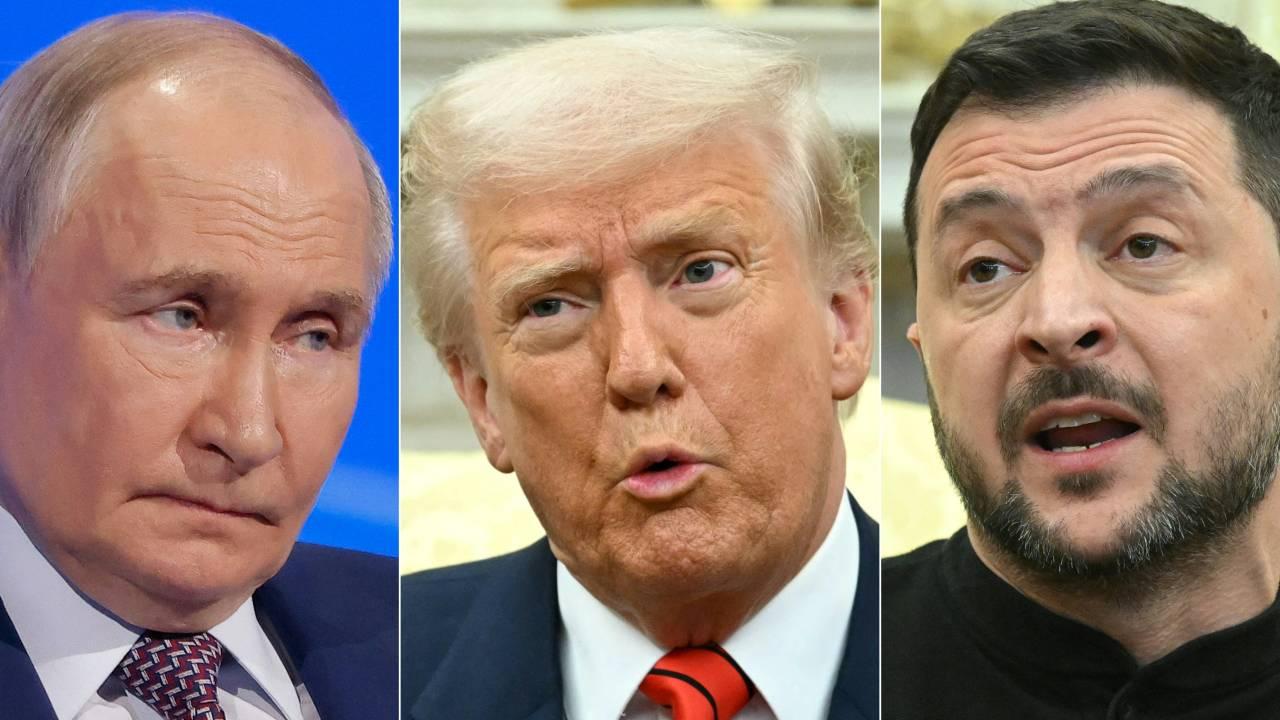 Cúpula Trump-Putin com líderes de EUA, Rússia e Ucrânia